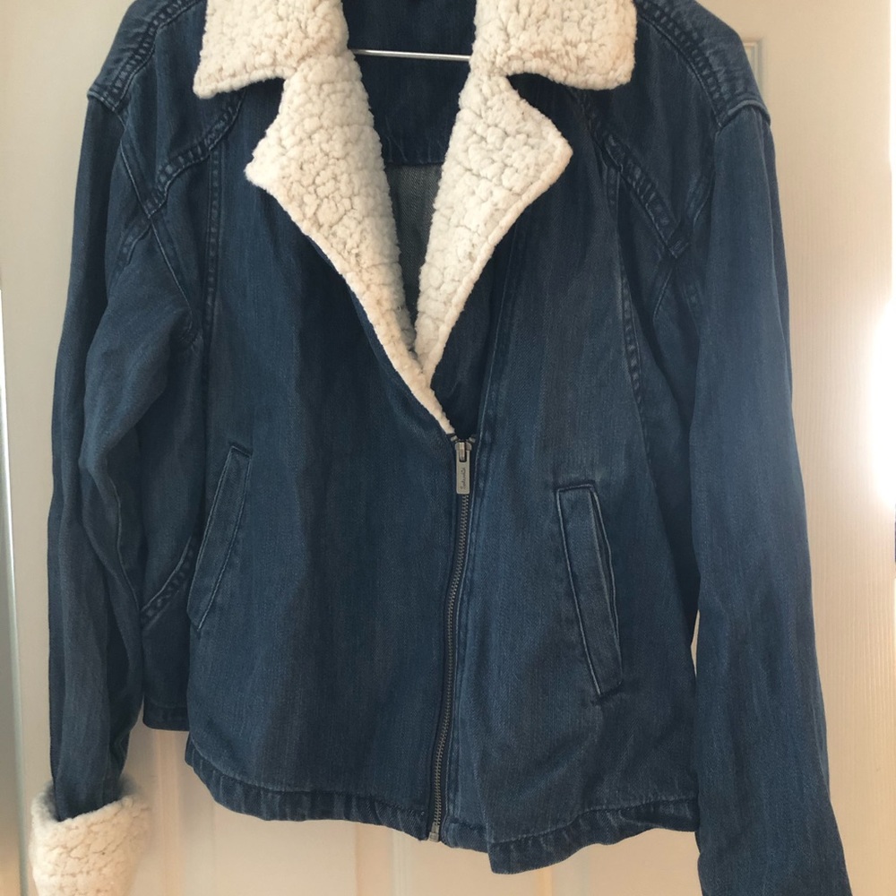 Splendid biker jean jacket